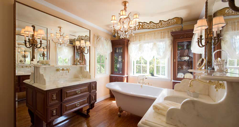 View from the shower